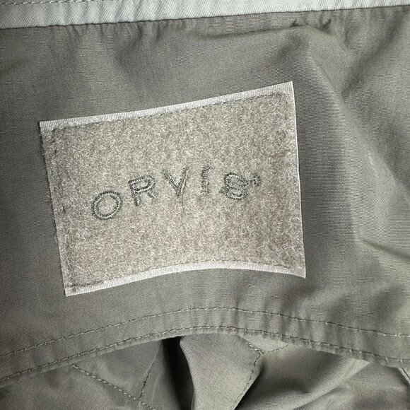 Orvis Flyfishing Wading  Jacket S Hooded Insulated Waterproof Taped Seams 2A1A - Picture 12 of 16